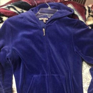 Zip up sweatsuit top